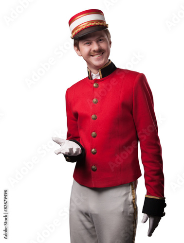 Fotografía Portrait of a concierge (porter)