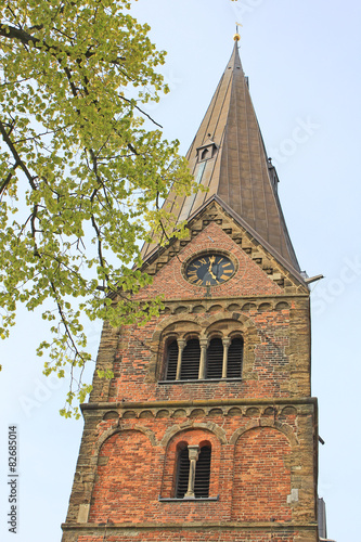 Fotografie, Obraz Stiftskirche Bücken (12. Jh., Niedersachsen)