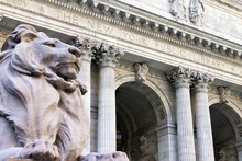 New York City Public Library Entrance