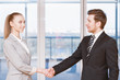 © zinkevych - Handshake of two partners