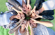 © Syda Productions - group of students or teenagers lying in circle