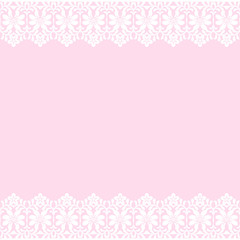 Poster - card with lace border