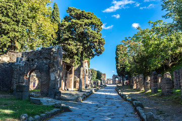 Wall Mural - Pompeii city