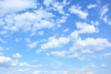 Wall Mural - Sky with clouds