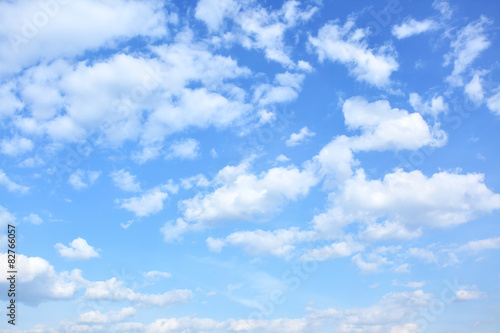 Naklejka na szybę Sky with clouds