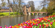 Castles Of Belgium -Groot-Bijgaarden With Famous Gardens