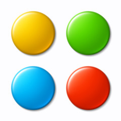 Colorful badges