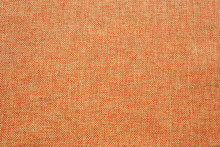 Closeup Detail Of Orange Woven Texture Background
