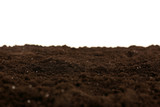 Fototapeta  - Soil texture isolated on white