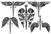 Wings And Sword Big Set