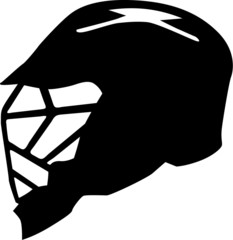 Wall Mural - Lacrosse Helmet