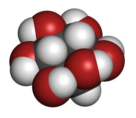 Sticker - Octacosanol plant wax component molecule.