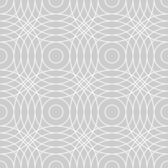 seamless pattern of circular lines in the Oriental style