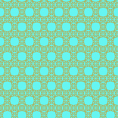 Fototapete - Seamless geometric pattern