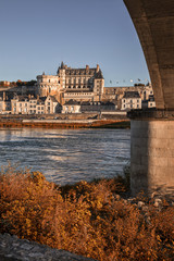 Wall Mural - Chateau d`Amboise, France. This royal castle is located in Amboi