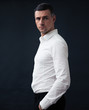 © Drobot Dean - Portrait of a pensive businessman wearing in shirt