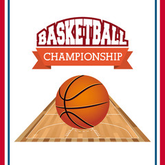 Canvas Print - basketball championship