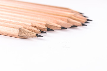 concept abstract of pencils background with space