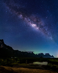 Wall Mural - star from sam roi yod national park