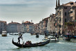 Gondeln auf dem Canal Grande | Venedig
