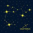 © alioshin - Zodiacal constellations SAGITTARIUS.