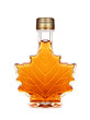 Maple Syrup Bottle Isolated On A White Background