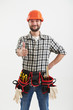 © ArtFamily - smiley workman with tools
