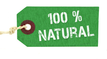 Sticker - 100% natural