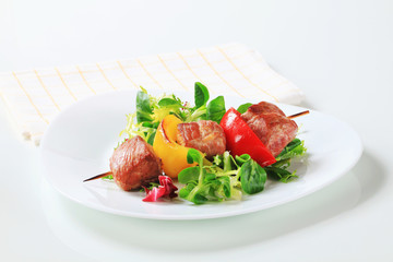 Sticker - Grilled pork skewer