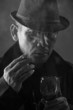© pepscostudio - Old mafia boss portrayed in noir style