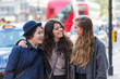 © william87 - Multiracial group of girls walking in London