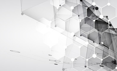 New future technology concept abstract background