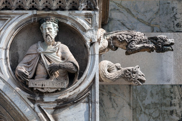 Wall Mural - Facade of the Monza Cathedral