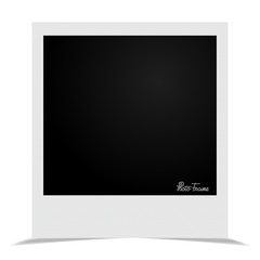 Wall Mural - Stylish frame with shadow vector illustration