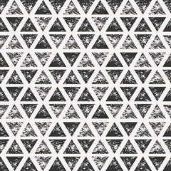 Wall Mural - Abstract Triangular Shapes Seamless Pattern