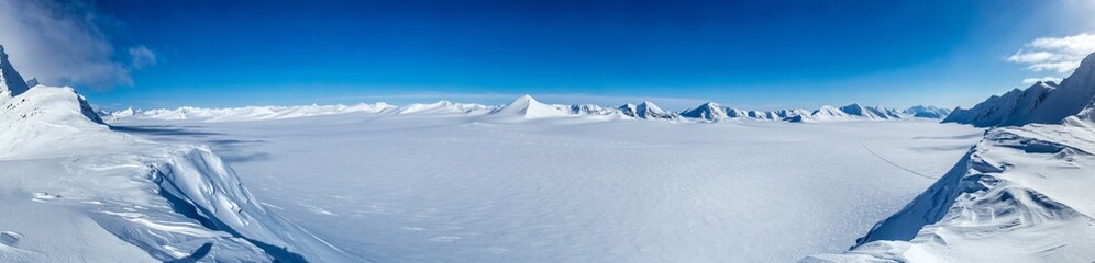 arctic winter in south spitsbergen