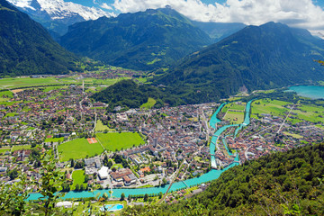 Wall Mural - Interlaken, Schweiz