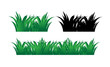 Simple Grass Vector Illustration