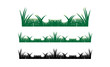 Simple Grass Vector Illustration