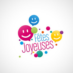 Poster - joyeuses fêtes