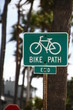 カリフォルニア　サンタモニカ　ベニスビーチ　自転車専用レーン