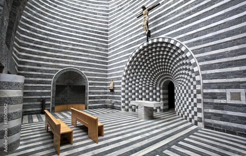 Modern Church Interior Shot Kaufen Sie Dieses Foto Und