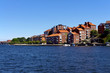Krajobraz skandynawskiego miasta - Karlskrona w Szwecji