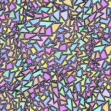 Pastels Tone Pattern  Geometric,