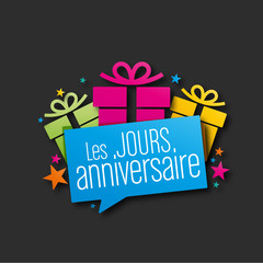 Sticker - les jours anniversaire