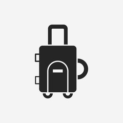 Poster - suitcase icon