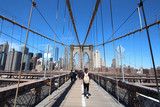 Fototapeta Nowy Jork - New York City / Brooklyn bridge