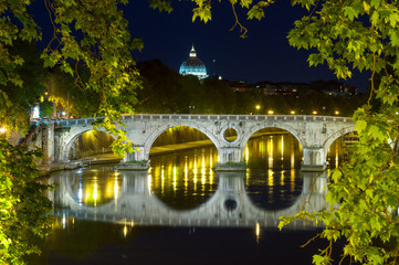 Wall Mural - Roma Ponte Sisto