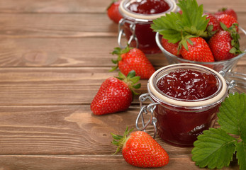 Canvas Print - Strawberry jam