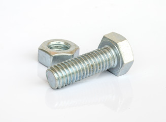 Bolt and nut.